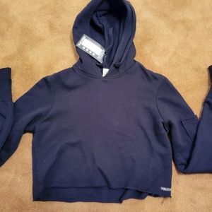 new public Myth bamboo soft crop hoodie. s